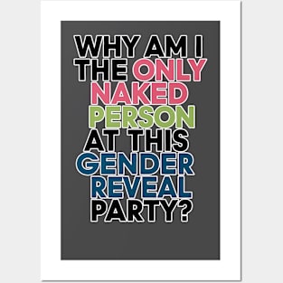 Gender reveal party Posters and Art